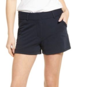 Gibson Latimer Navy Blue Flat front shorts Size 14